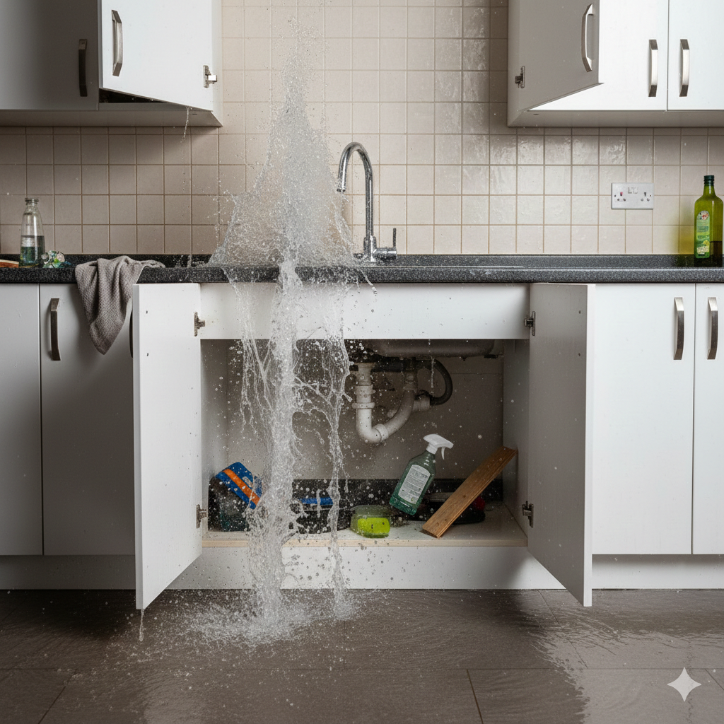 technician fixing a boiler