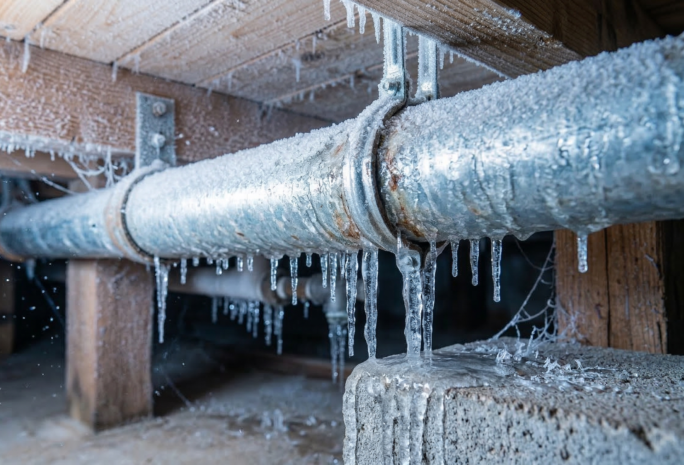 technician fixing a boiler