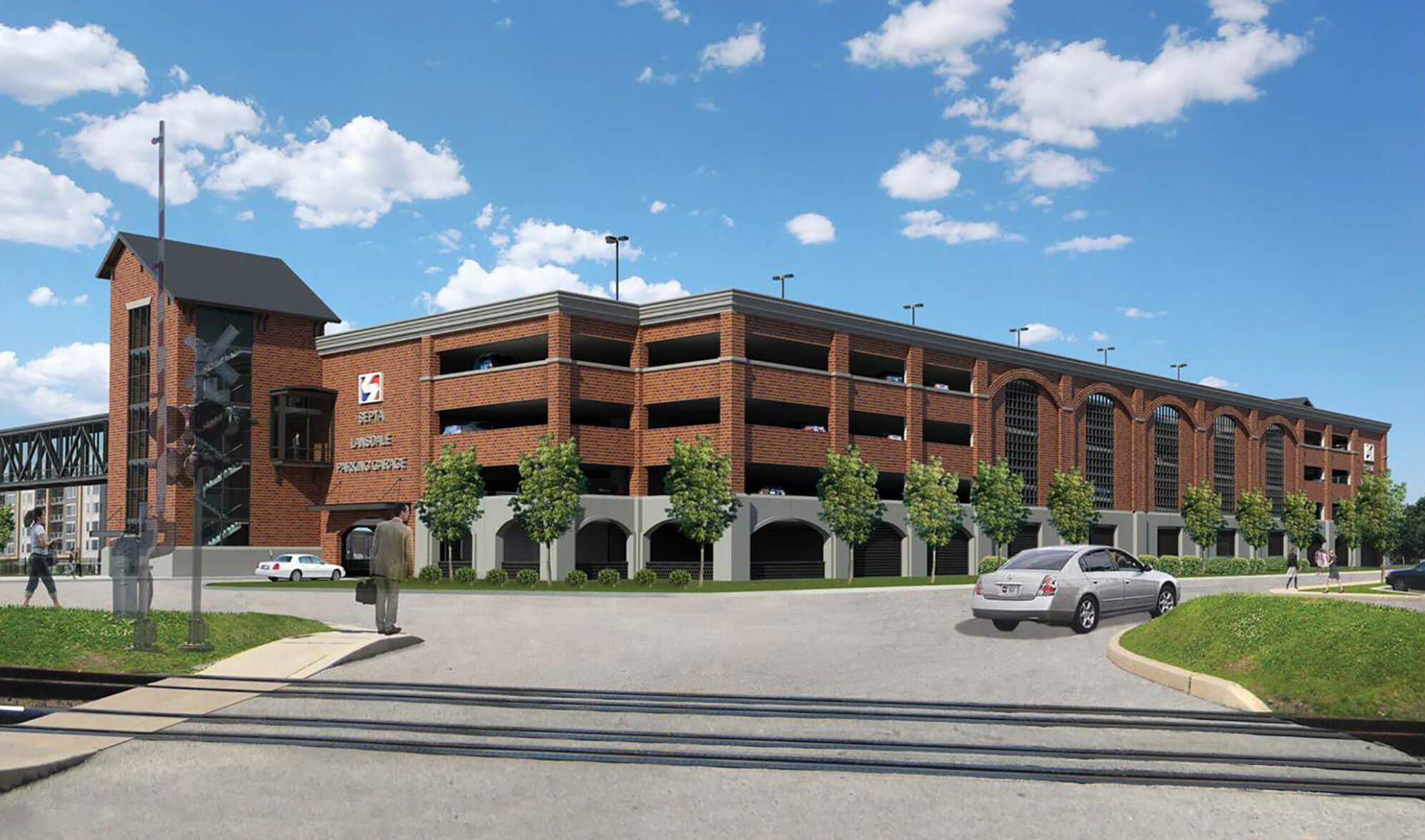 SEPTA Lansdale Parking Garage