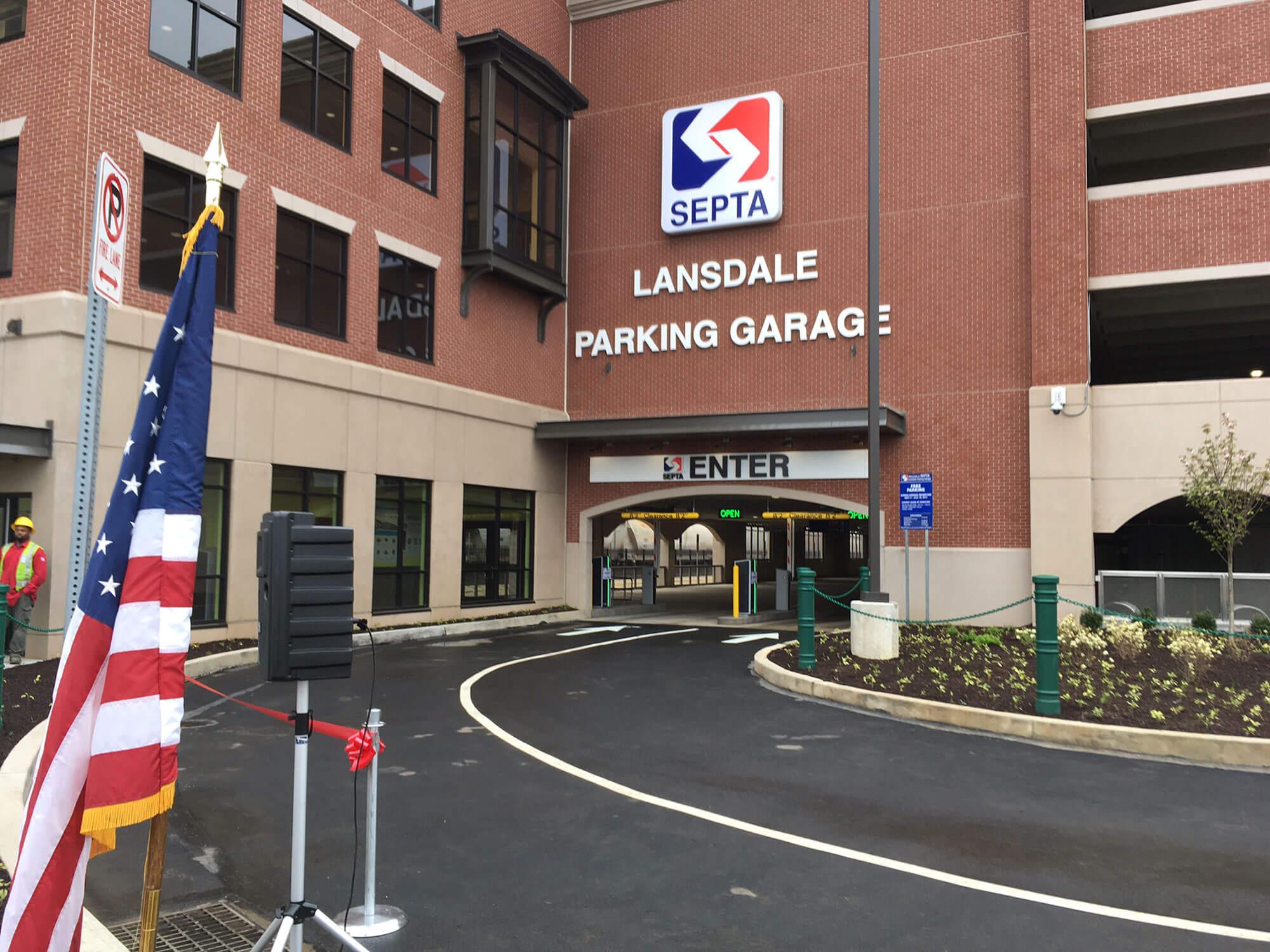 SEPTA Lansdale Parking Garage